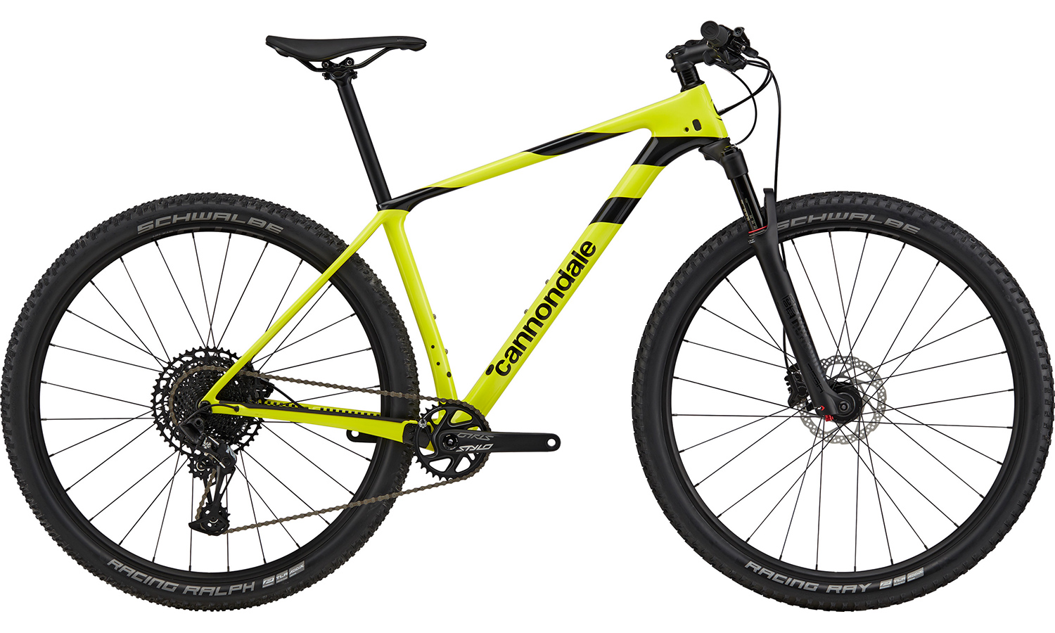 Фотография Велосипед 29" Cannondale F-SI Carbon 5 (2020) 2020 салатовый